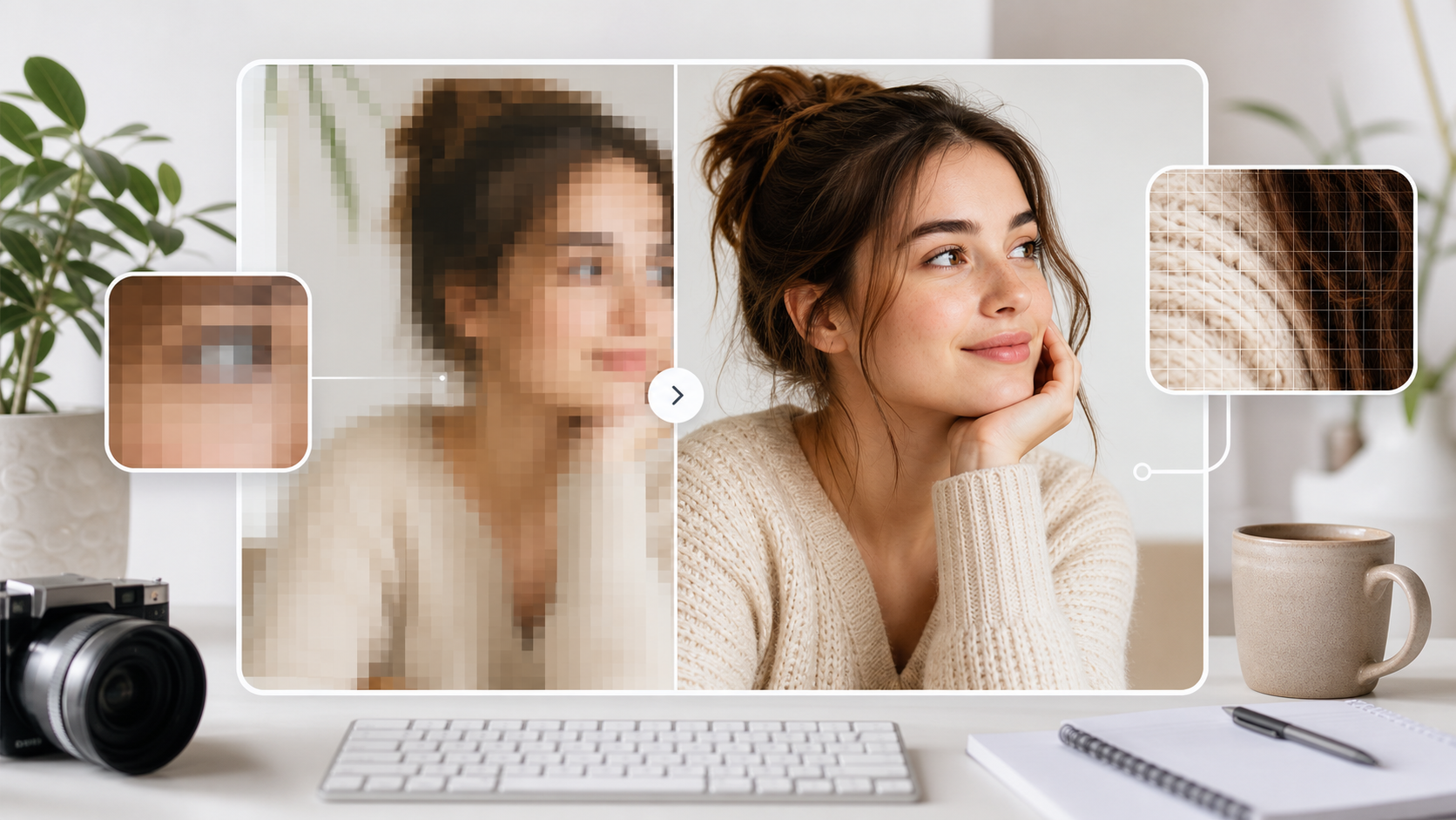 Cover for AI Image Upscaler: How to Make Low-Resolution Images Clearer Online