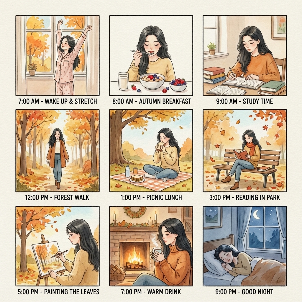 9-Panel Storyboard example